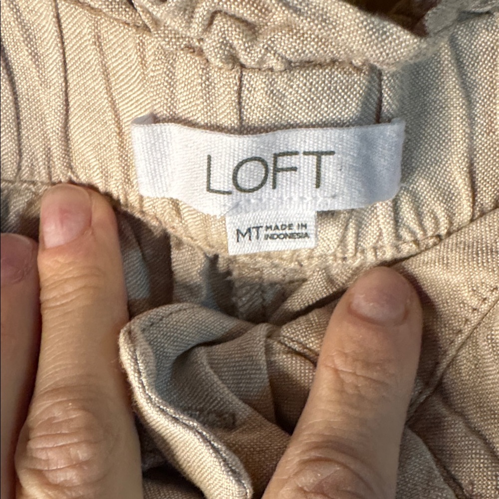 Loft Linen blend dress pant - Picture 2 of 7